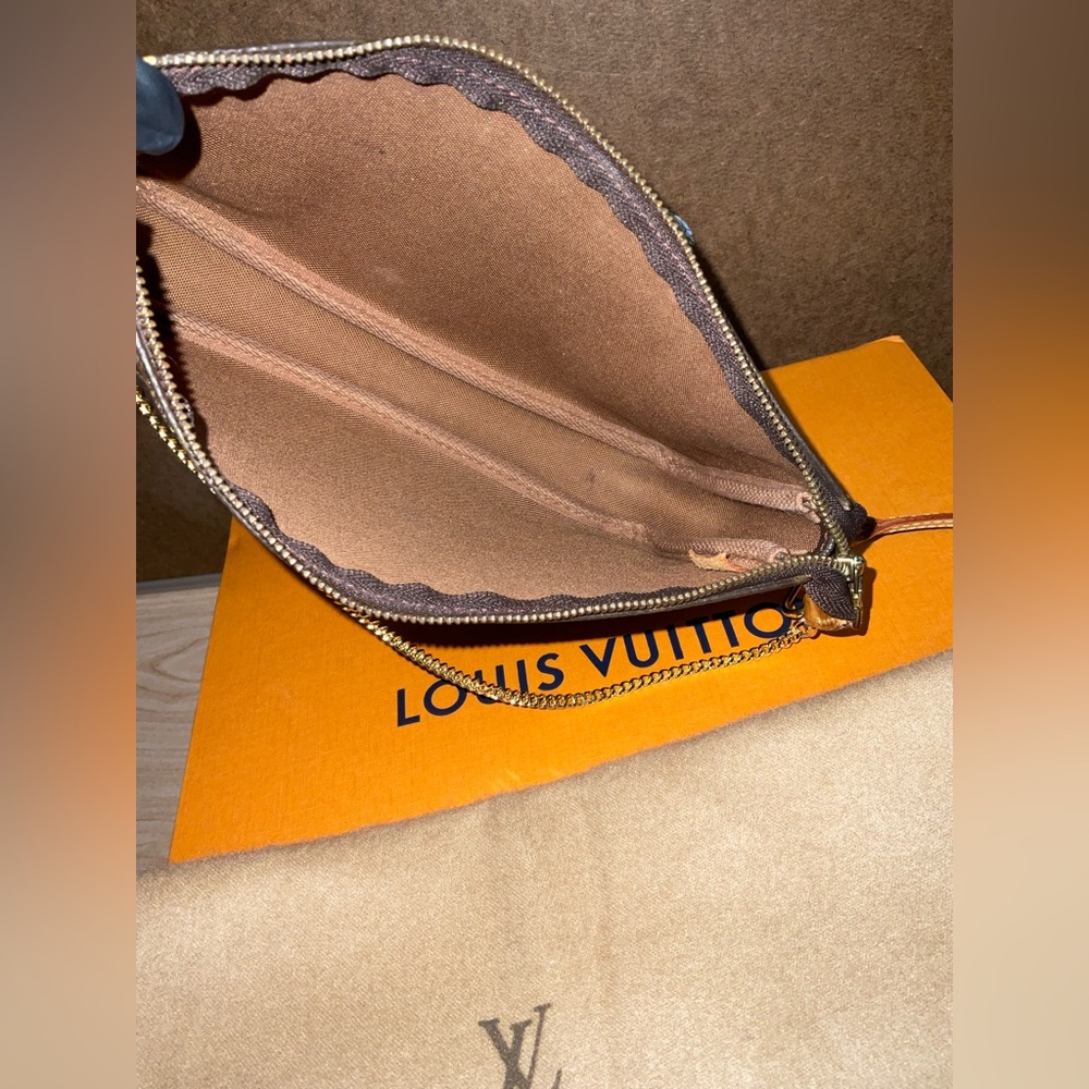 ✅ LV Pochette Accesories LOUIS VUITTON AUTHENTIC+BOX+DUSTBAG - Picture 5 of 12